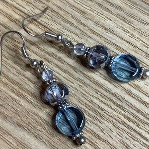 Muted Crystal Earrings.